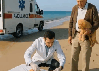 M1709029 Brave Puppy Saved Two Ginger Kittens by the Seashore Sweet memes part2