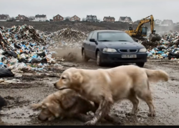 M2512016_Kind Poor Man Rescues Dying Mother Dog and Her Helpless Puppies #animalrescue #dogrescue #puppyrescue #emotionalrescu_p