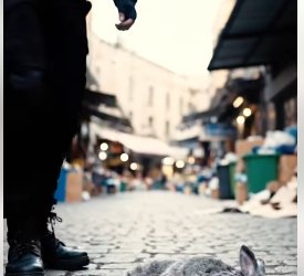 AM2712002_Kind Golden Retriever Finds Injured Rabbit in Trash Can – Man Follows and Helps Save Rabbit